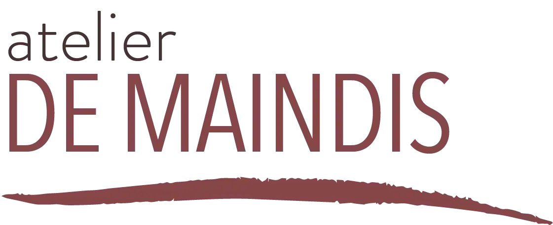 Atelier De Maindis logo – terracotta jar craftsman based in Biot near Grasse