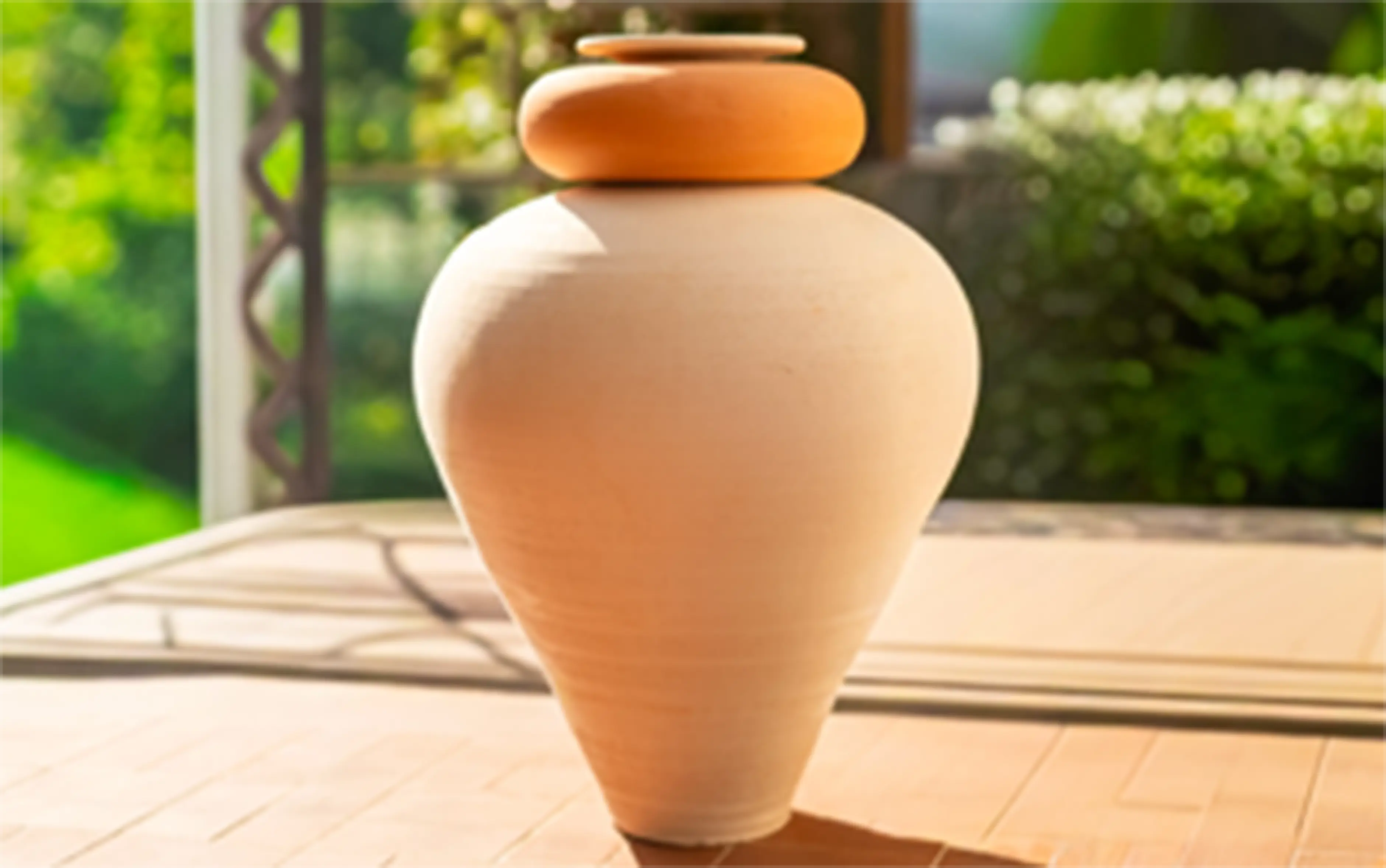 Josette terracotta jar, designed for remarkable gardens and landscape projects